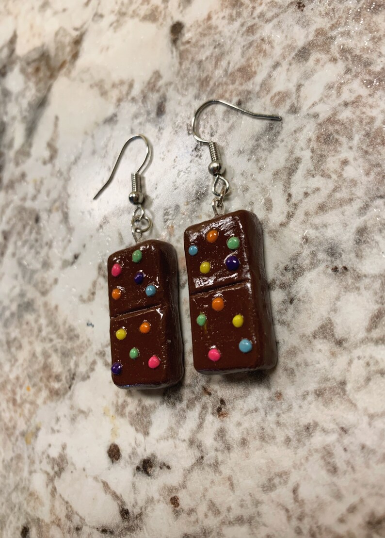Cosmic Brownie Earrings Etsy