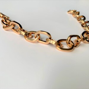 Link Chain Bracelet, Gold Chain Bracelet, 18k Gold Bracelet, Dainty Bracelet, Chunky Bracelet, Women Bracelet, Gold Bracelet, Gift For Her