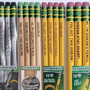 Ticonderoga Original No 2 Pencils, Pre-Sharpened, Yellow, Pack of 240