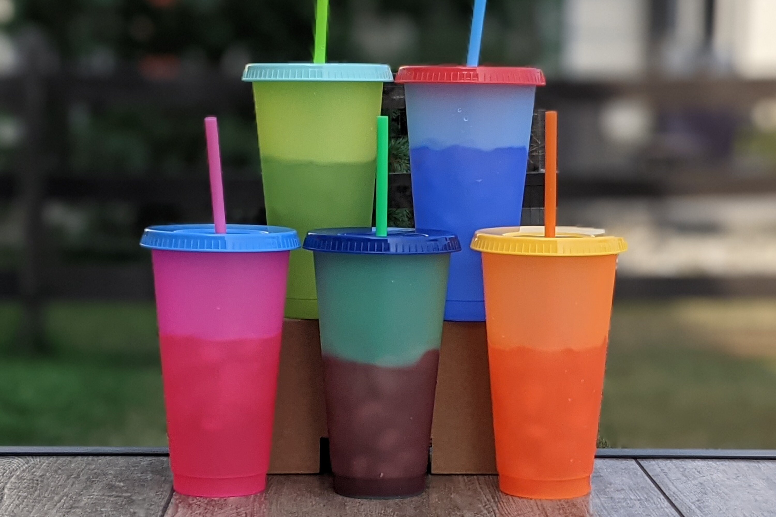 Bulk Color Changing Cups 5PK Blank Color Changing Cups Blank Etsy