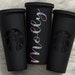 Starbucks Inspired Cup Personalized, Custom Starbucks Tumbler, Bridal shower favors, Personalized Bridesmaid Gifts, Bachelorette Party Cups 