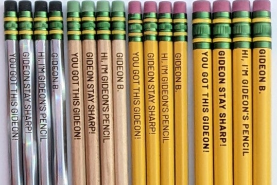 Ticonderoga My First Round, My First Tri-write, Jumbo Pencils Laser  Engraved With Name Back to School Supplies 