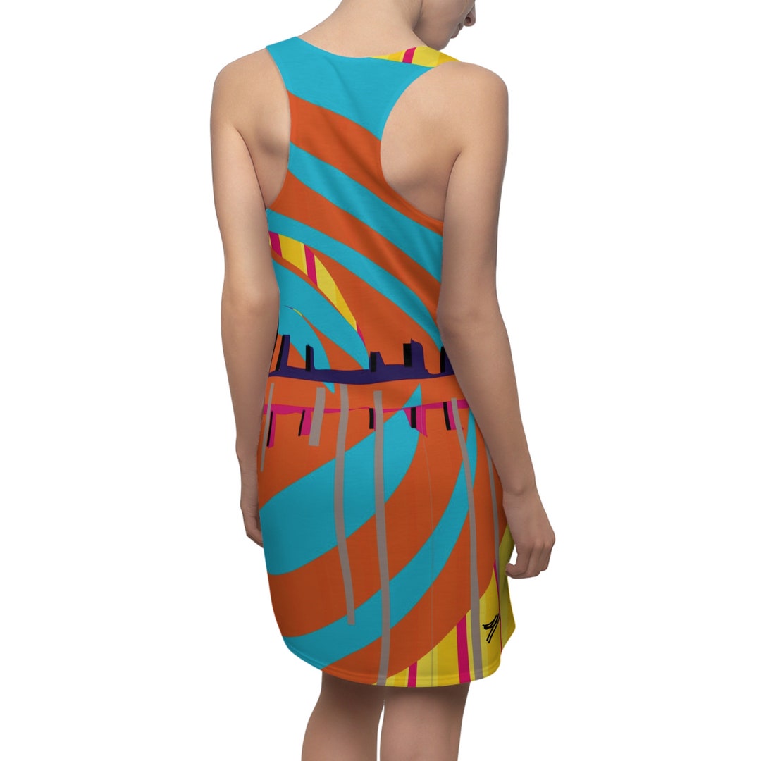 Skyline Miami Dress, Miami Beach Dress, Dress Miami, Beach Clothing ...