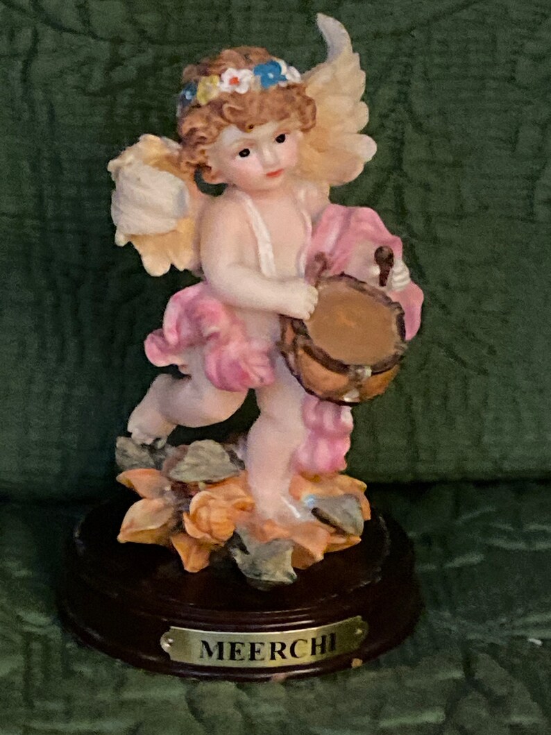 Cherub Vintage Meerchi Figurine Etsy