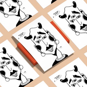 POSTER ILLUSTRAZIONE / Lubrizol mutante / Colori / Diversi formati / Poster artistico / Regalo / Disegno / Procreate