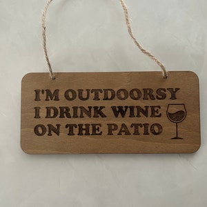 Garden Sign, Patio Bar Sign, Garden Wall, Garden Gift, Garden Plaque, Patio Bar