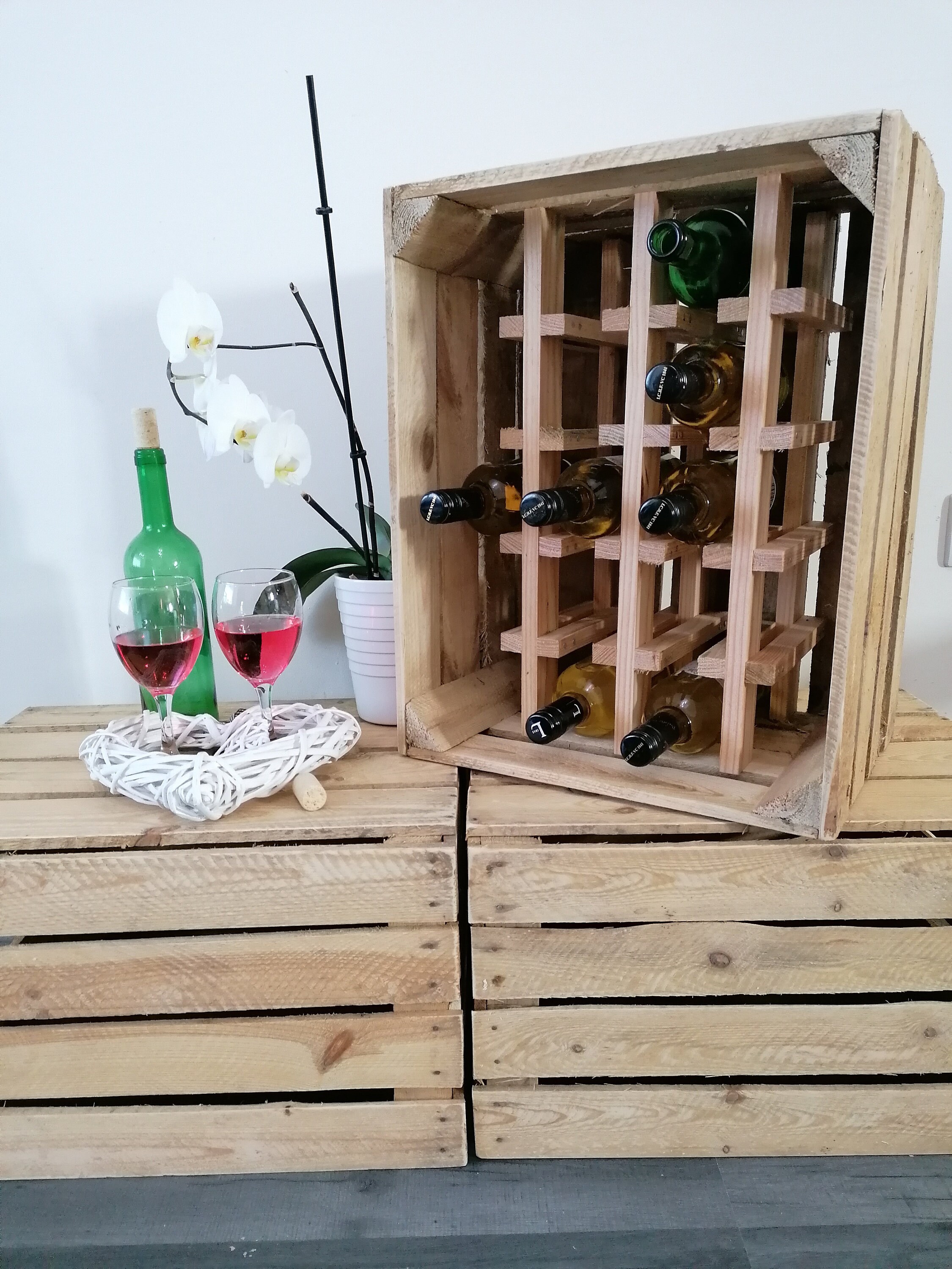 Crate and barrel sale wine rack cabinet