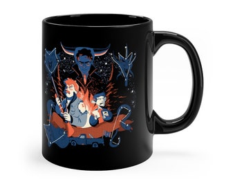 Rowsdower Hero Mug, MST3k themed fan merch