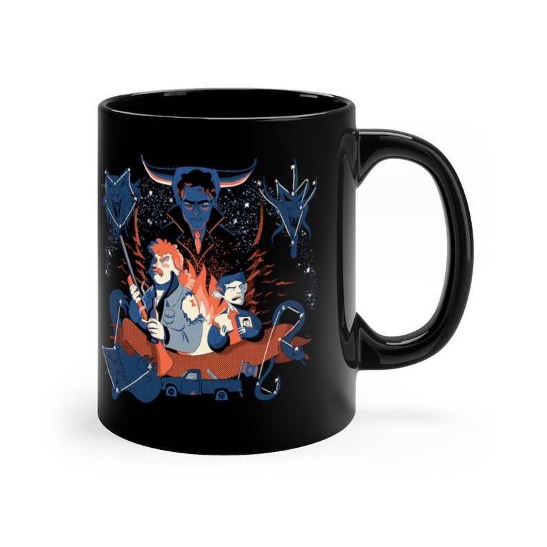 Rowsdower Hero Mug, MST3k themed fan merch image 1