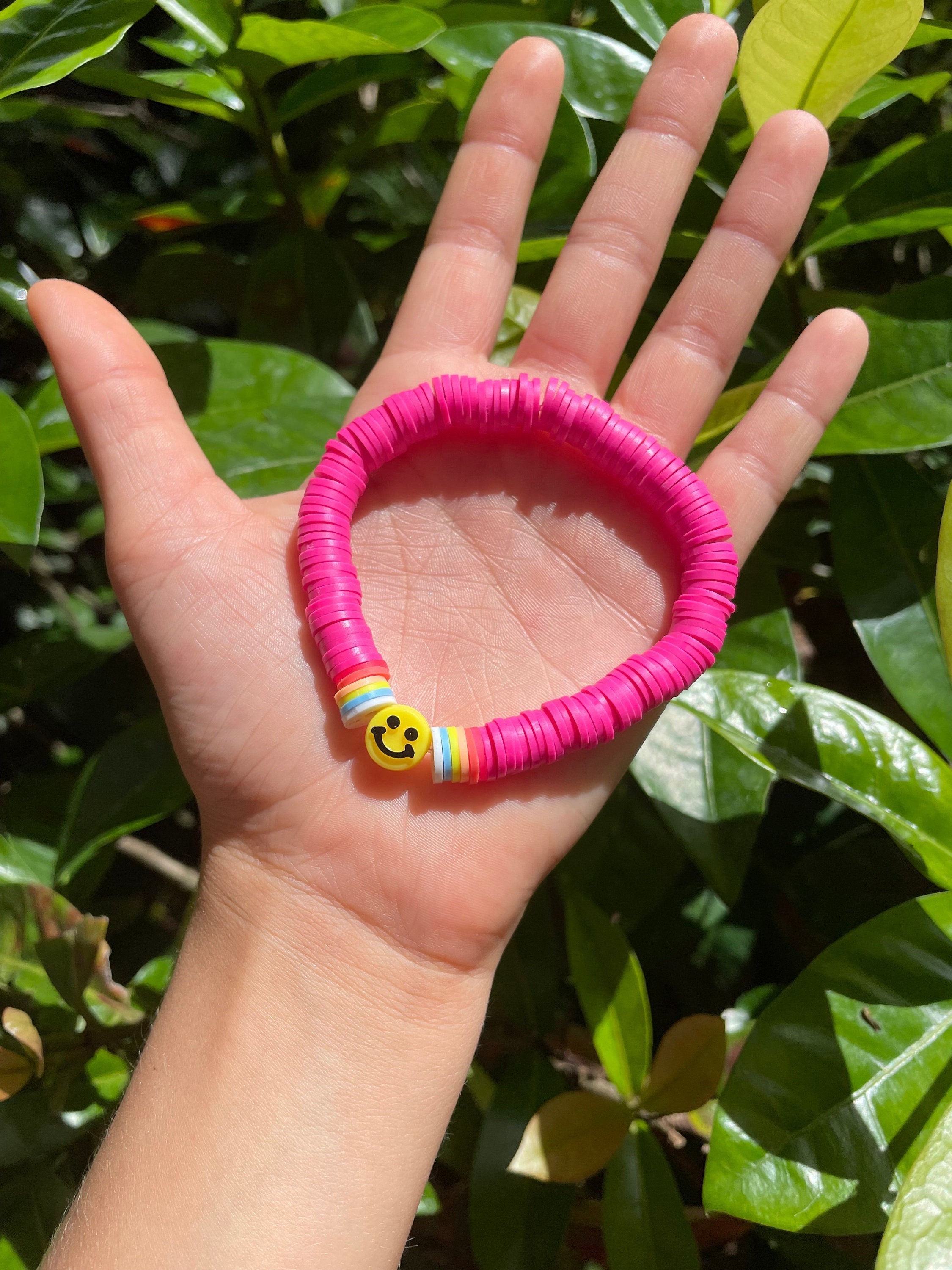 8mm Pink Aviator Nation Bracelet - Etsy 