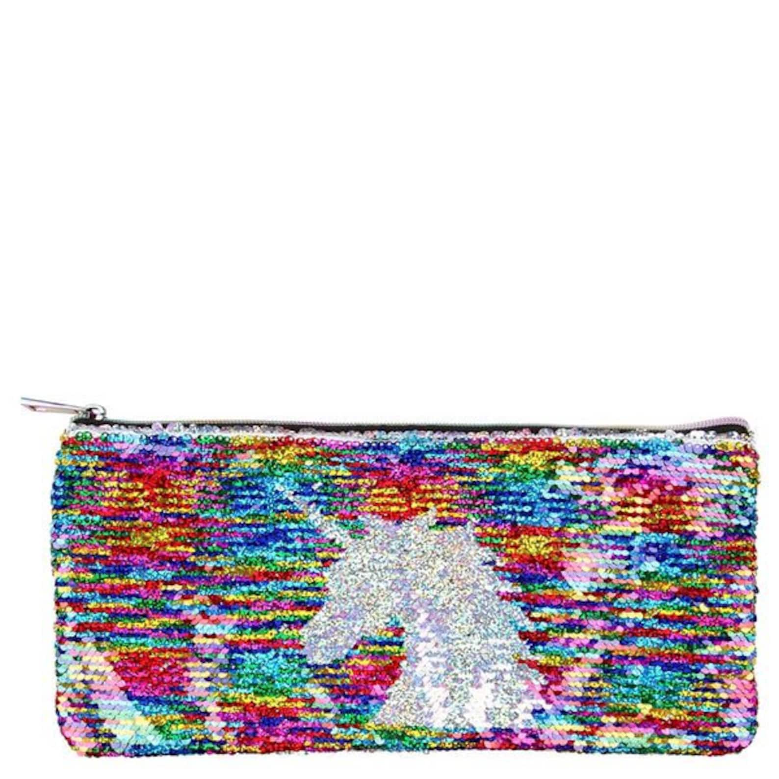 Paperchase Unicorn Sequin Large Pencil Case Colour Changing Etsy UK