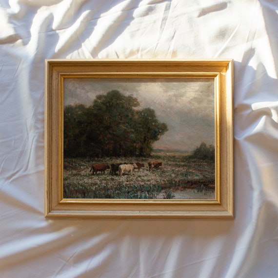 Antique Replica Irish Landscape Art Print Antique Replica Irish Landscape Art Print
