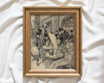vintage study sketches, vintage art prints framed, antique replica painting, antique wall art prints, vintage wall print, framed print