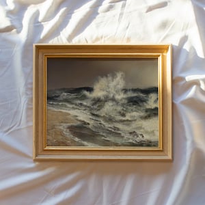 vintage art prints framed, antique replica painting, antique wall art prints, vintage ocean print, vintage landscape painting, framed print