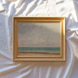 vintage calm sea painting, framed prints, antique replica painting, antique wall art prints, vintage art print, ocean art wall print