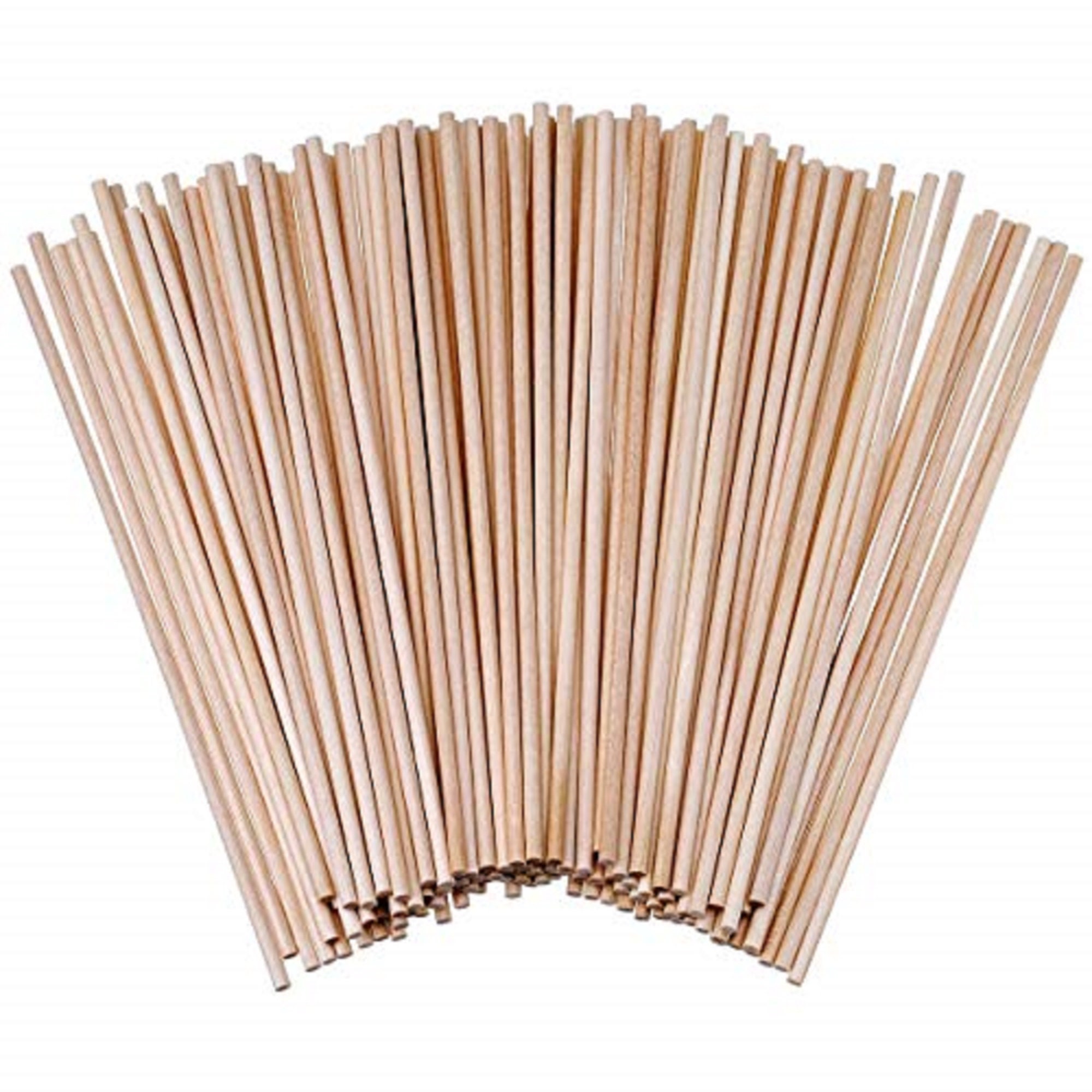 120 Pack Bamboo Wooden Dowel Rods Unfinished Natural Wooden Etsy