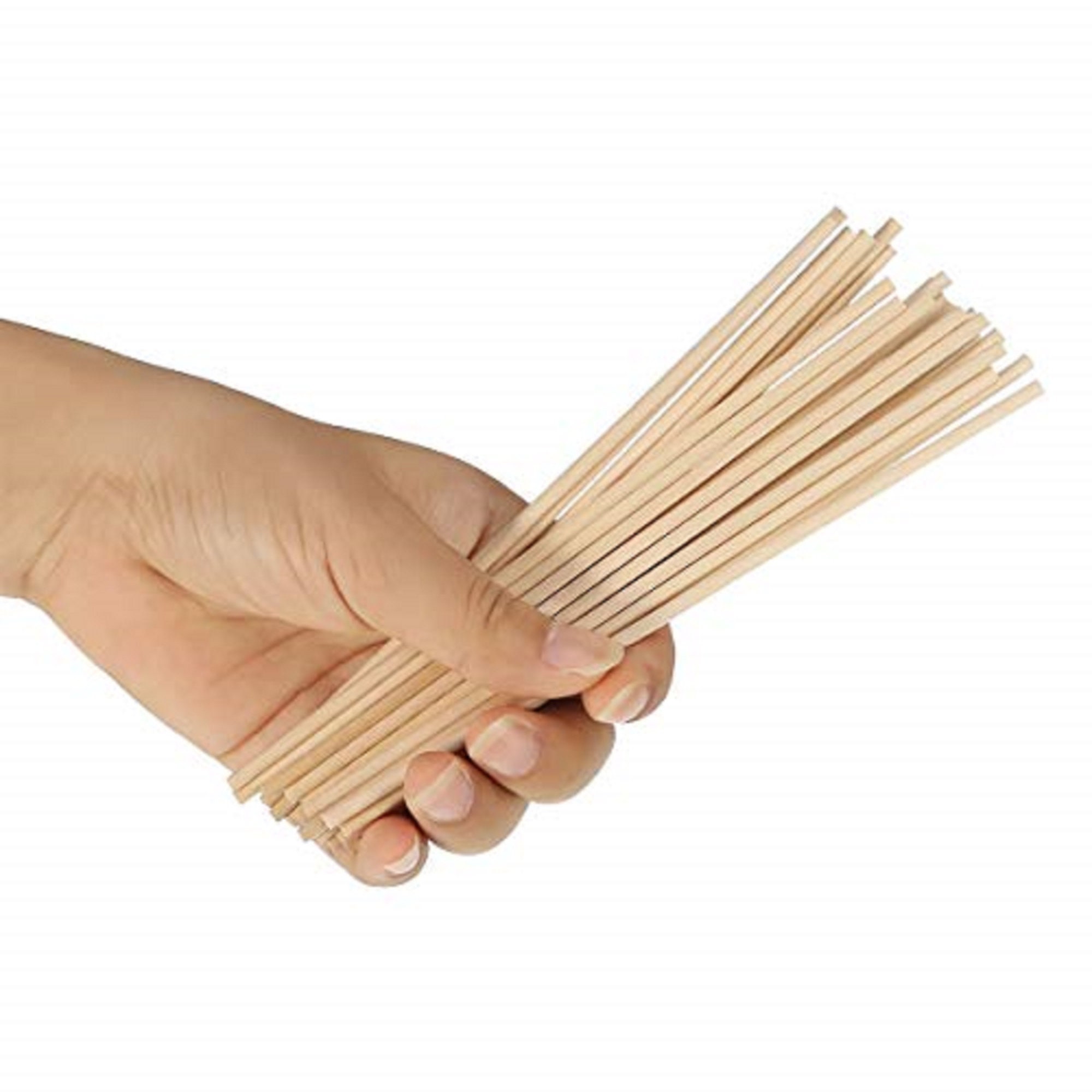 120 Pack Bamboo Wooden Dowel Rods Unfinished Natural Wooden Etsy