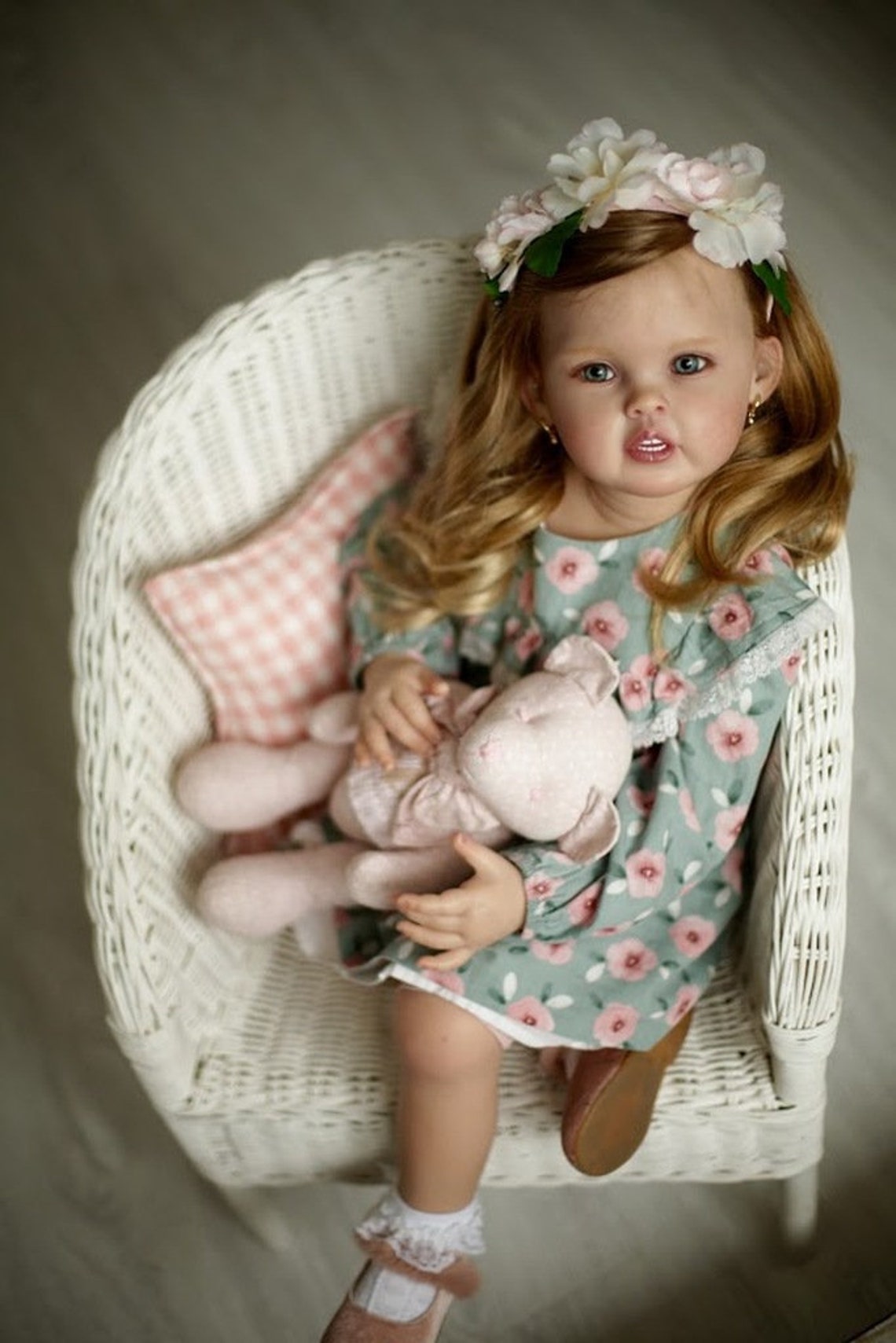 Reborn kit Cressida Reborn Vinyl Toddler Doll by Ping Lau Etsy