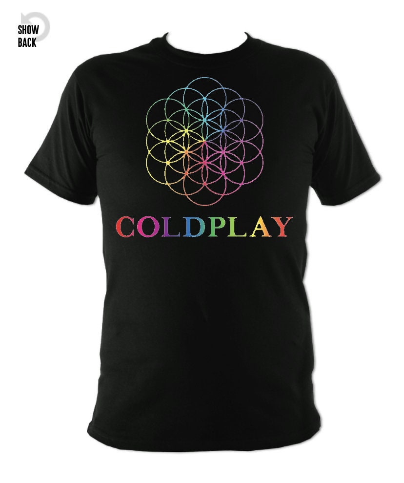 Coldplay unisex t shirt Etsy