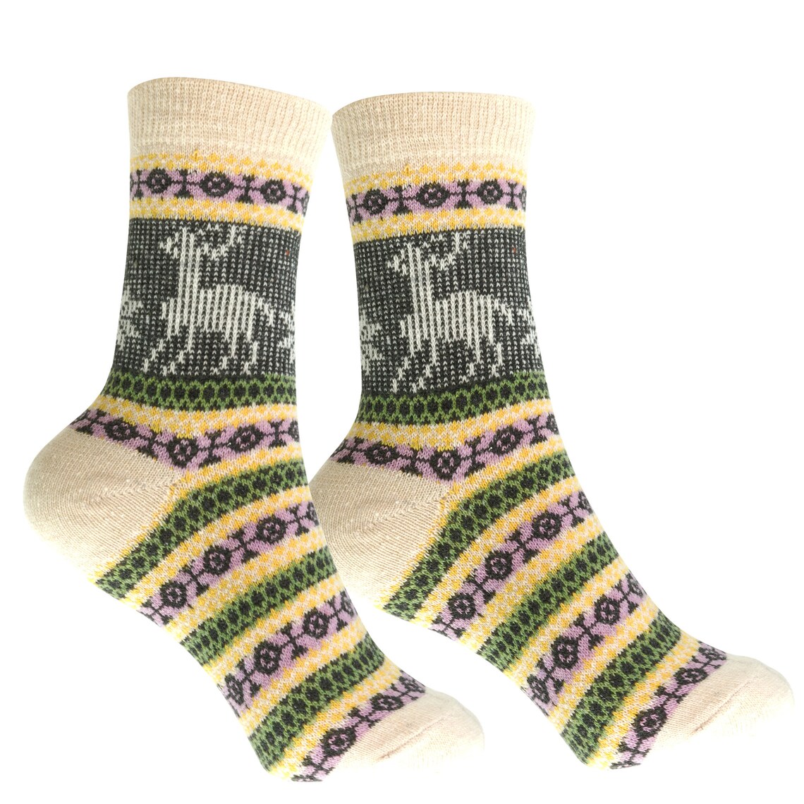 Perfect Gift for Her 5 Pairs of Nordic Socks Women's Etsy UK