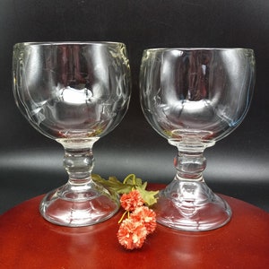 Very Heavy Pair of Beer Goblets