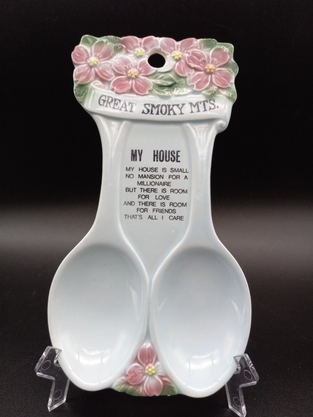 Ceramic Double Spoon Rest. Etsy