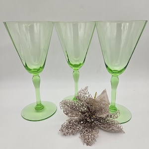 Vintage 1940 Green Glasses - Etsy