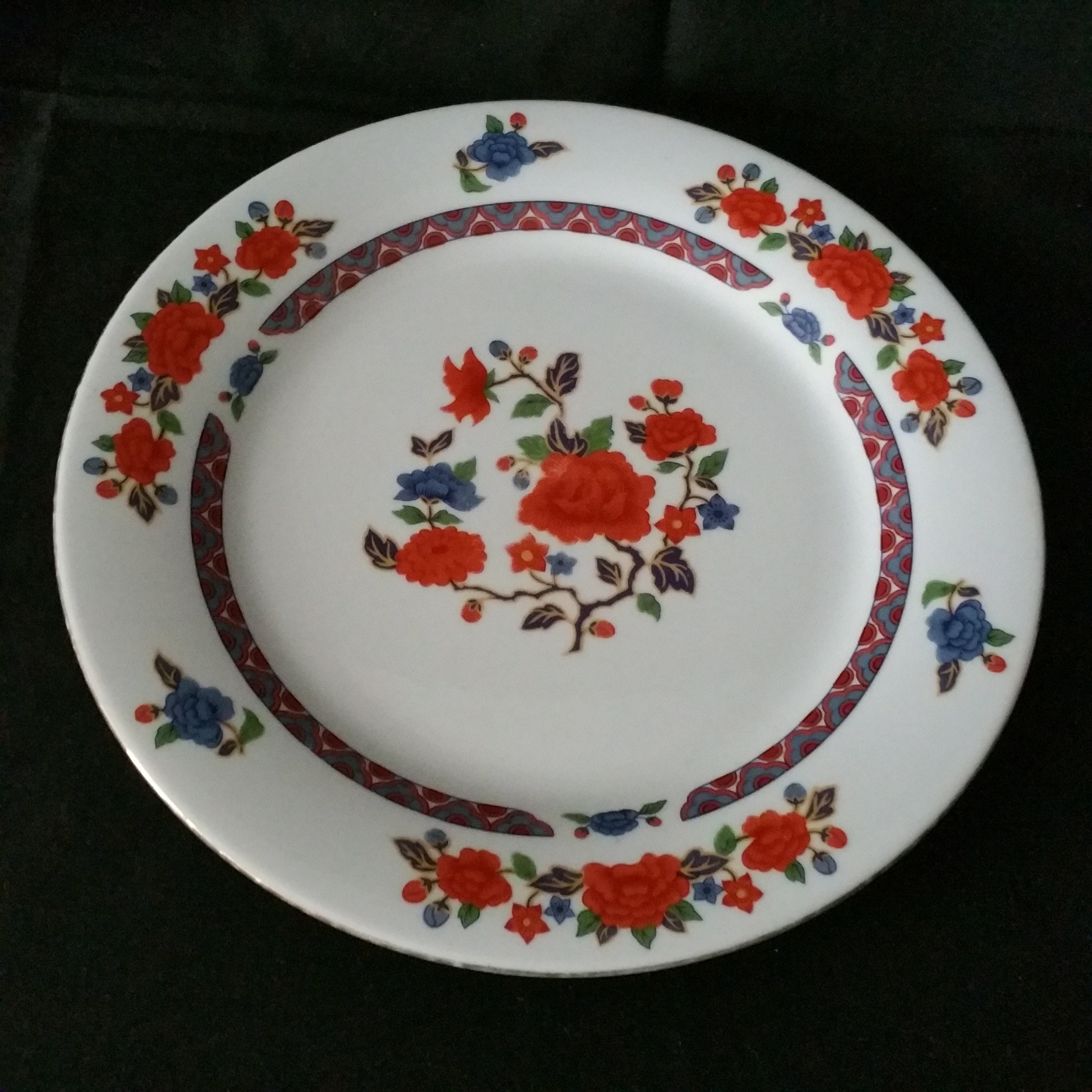 Crown Ming Fine China Old Imari Plate Etsy