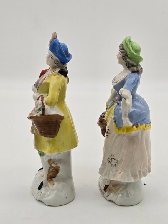 Victorian Woman & Man Figurines, Circa 1945-1952 - Etsy Canada