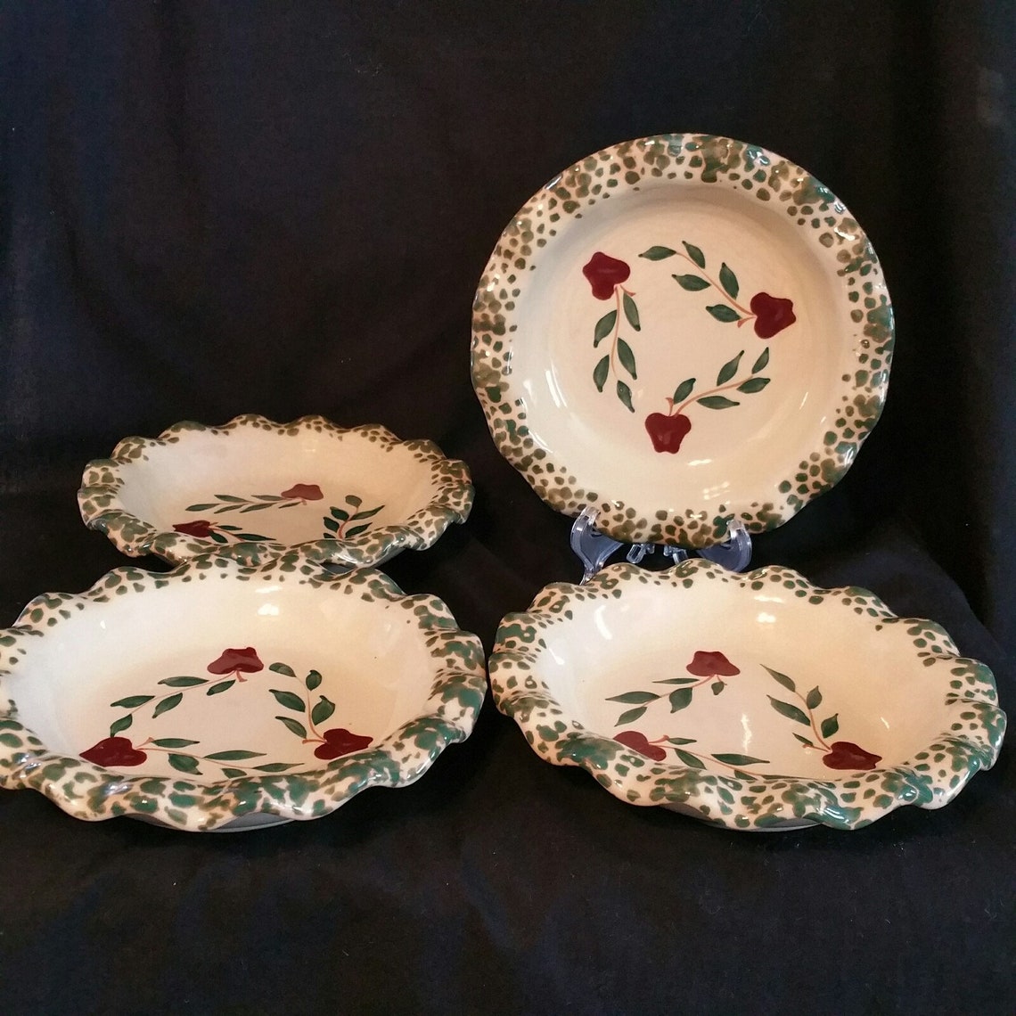 Set of 4 Vintage Pine Ridge Pottery Desert Bowls Etsy UK