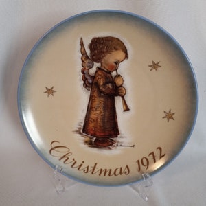 Christmas Plate by Sister Berta Hummel 1972