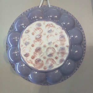 Purple Pottery Mold Wall Decor.