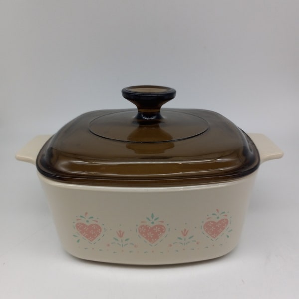 Corning Ware Forever Yours Casserole Dish, 1.5 Qt, 1980s