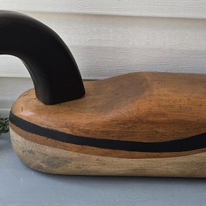 Country Pleasures Wooden Canadian Goose Decoy, 1980&#39;s