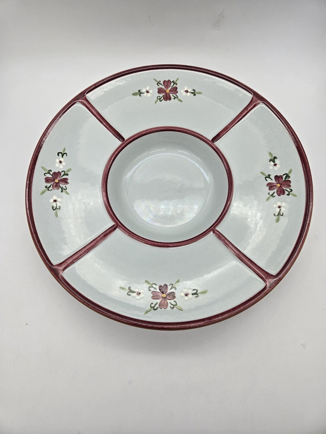 Stangle Stangle Pottery Garland Pattern Round Dish, C.1960's - Etsy