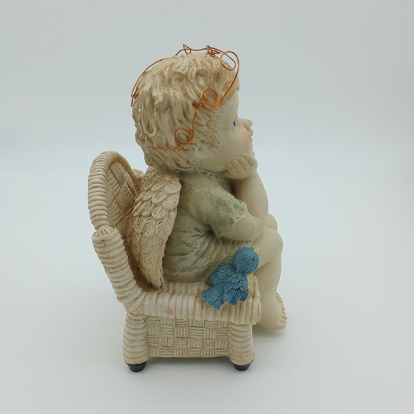 Little Angel Figurine Music Box. When you wish upon a star
