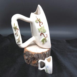 Vintage Iron Planter & Iron Toothpick Holder