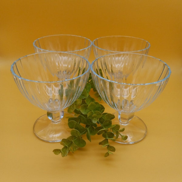 Crystal Glass Dessert Bowls Etsy