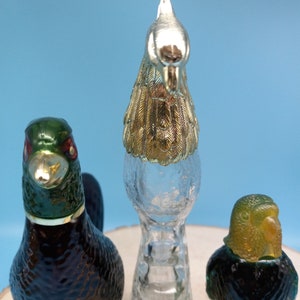 Set of 3 Avon Bird Bottles