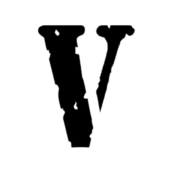 V Lone Letter V Reusable Stencil for - clothes, Food, shoes, Airbrush, Painting, Wood, Wall