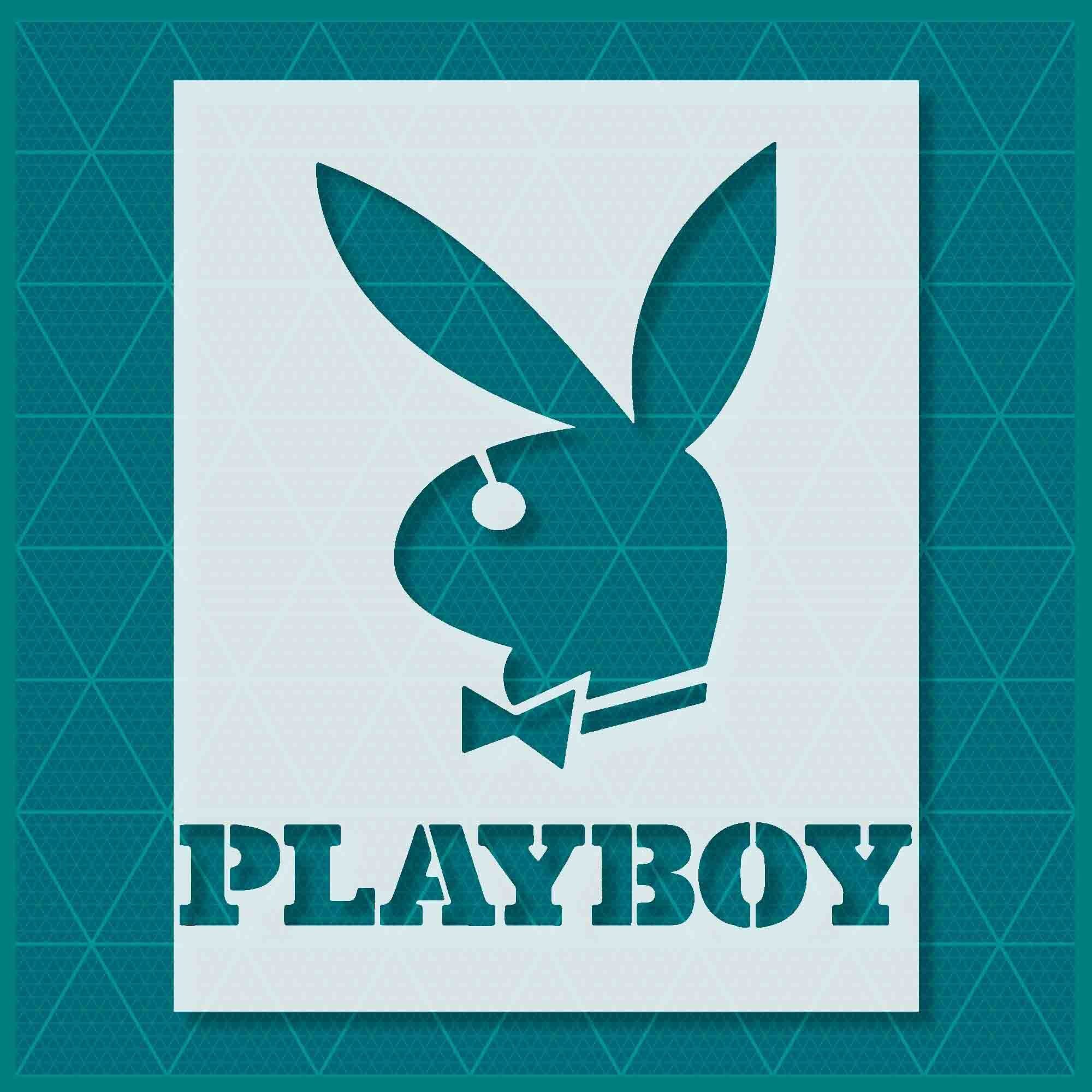 Playboy Bunny Stencil Reusable For Clothes Wood Food Shoes Etsy Playboy Bunny Stencil Reusable For Clothes Wood Food Shoes Etsy