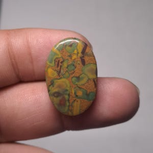 Fruit Jasper, Jasper , Natural Fruit Jasper, Jasper Cabochon, Loose Stone, Oval Shape, 22x14 MM, 14 Carat, Natural Cabochon, For Jewelry