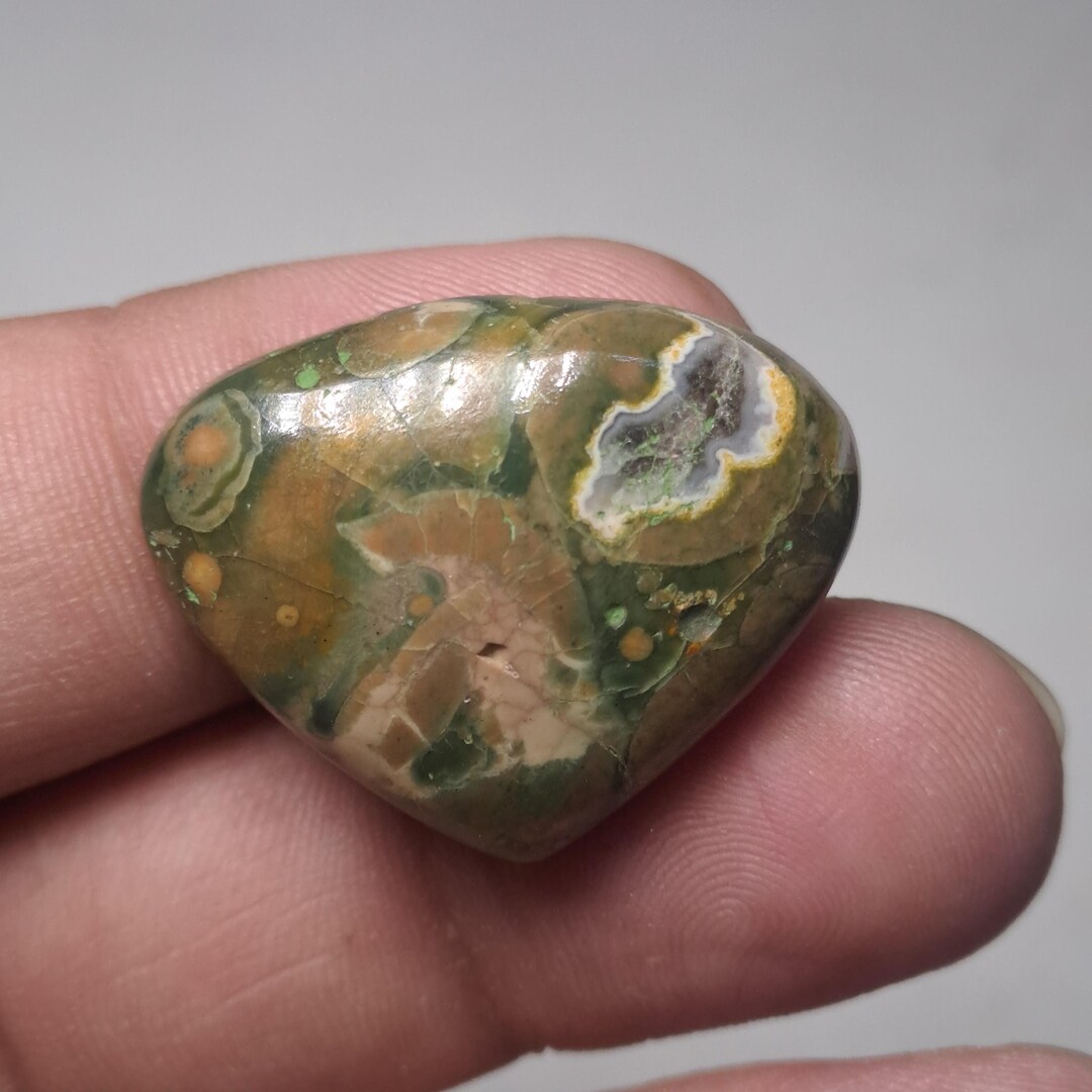 Rhyolite, Natural Rhyolite, Rhyolite Cabochon, Loose Gemstone, Pear ...