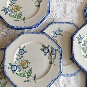 Assiettes à soupe Arcopal – Ginette et Gilbert