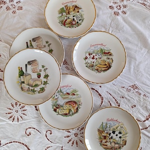 Vintage French cheese plate