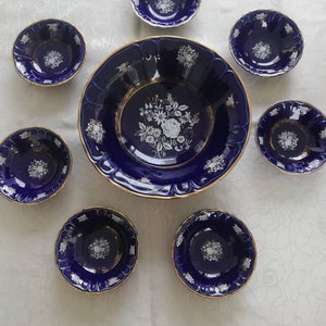 Salad bowl and porcelain cup Revol Saint Uze