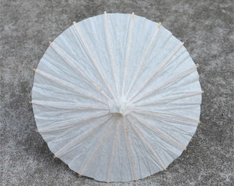 diy painting umbrella white oil paper umbrella hand-painted toy craft umbrella decorative umbrella