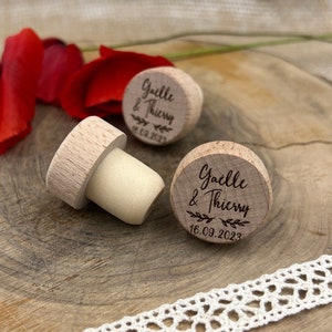 Stopper for wedding, ceremony, guest gift, save the date, batch purchase image 1