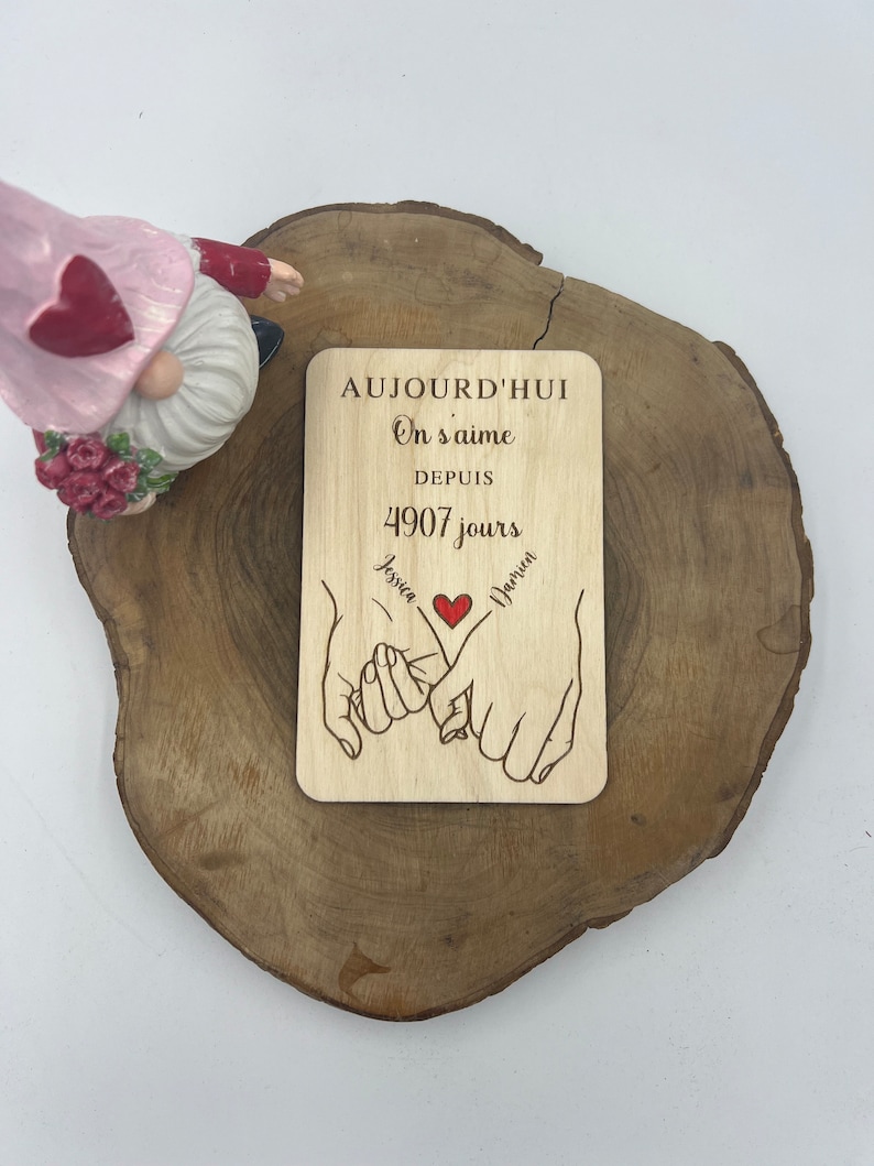 Carte amour St Valentin 2025, couple, amour infini image 1
