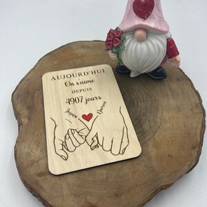 Carte amour St Valentin 2025, couple, amour infini image 3